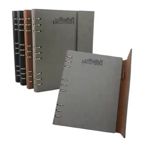 Schedule 2024 English Schedule A4/A5 PU Cover Notebook Daily Planner Business Notebook Journals Planner Diary