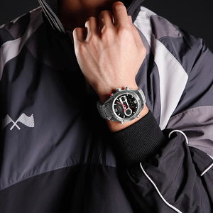 NAVIFORCE NF9232 Luxury Sports Watch For Men Luminous Waterproof Steel Band Quartz <b>Digital</b> Wrist Watch Male <b>Clock</b> - Product Image 4