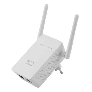 2.4GHz Wireless WiFi 300Mbps 2 Ports Repeater Router High Gain Antennas Bridge Signal Amplifier wi fi Access Point Long Distance