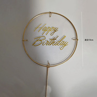 Pancarte décorative pour gâteau d'anniversaire en papier blanc motif papillon, pour desserts et pâtisseries, fournitures de fête sur le thème de la déesse