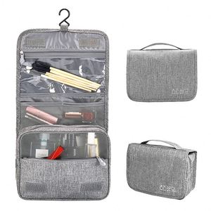 Bolsa de Aseo de Viaje de Fábrica BSCI, Bolsa de Maquillaje Portátil de Gran Capacidad, Bolsa de Almacenamiento Multifuncional Simple para Viajes - Product Image 3