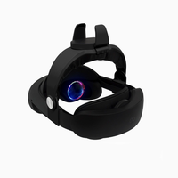Dudukan Power Bank untuk Headset Meta Quest Pro, Tali Kepala Nyaman untuk Tempat Power Bank, Aksesoris Gaming VR