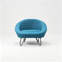 Ensemble de canapés modulaires d'extérieur, fauteuil de patio rembourré moderne, canapé simple, canapé de jardin pour le loisir