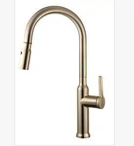 WG-ZA1555167 sanitary wares single lever brass pull down out kitchen water mixer tap faucet