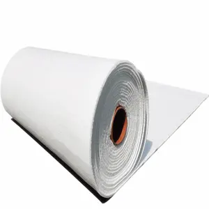 Poca polvere 10mm Aerogel coperta isolante con singolo lato foglio di alluminio