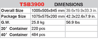Torin TSB3900 atelier garage outils armoires table de travail