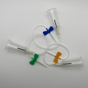 Consumibles Médicos con Certificación CE, Agujas de Extracción de Sangre Desechables con Bloqueo de Seguridad de 20G-25G para Extracción de Sangre <span class=keywords><strong>Vacutainer</strong></span> - Product Image 3