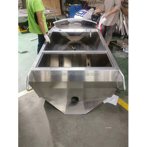 KMB 20hp Inboard moteur électrique Jet Engine bateau soudé en aluminium mer eau salée bateau de pêche - Product Image 5