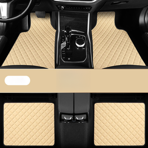 Tapis <span class=keywords><strong>de</strong></span> sol <span class=keywords><strong>de</strong></span> voiture complets en cuir 3D <span class=keywords><strong>de</strong></span> luxe sur mesure, style sport, 10 mm d'épaisseur, pour Land Cruiser/Accord/Mazda/Infiniti - Product Image 2