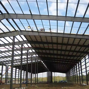 Estructura prefabricada personalizada Ceremonia Luz DE BODA Taller industrial Estructuras de acero para almacén y construcción de casas - Product Image 4