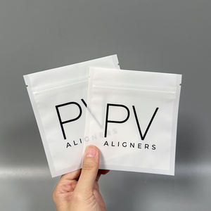 Klarer Aligner-Verpackungsbeutel mit individuellem Aufdruck, Reißverschluss, kieferorthopädischer Sachet, 3-Seiten-Siegel, Druckverschluss, Zahn-Aligner-Beutel - Product Image 5