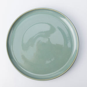 Platos de porcelana de color verde brillante Para <span class=keywords><strong>Restaurante</strong></span>, Platos de cerámica Para <span class=keywords><strong>Restaurante</strong></span>, Pasta, Hotel, boda, fábrica - Product Image 3