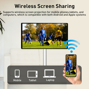 27 इंच 1080 पी बेस्टिई मशीन स्मार्ट मोबाइल डिस्प्ले डिजिटल सिग्नवेज इंटरैक्टिव टच पोर्टेबल मॉनिटर - Product Image 4