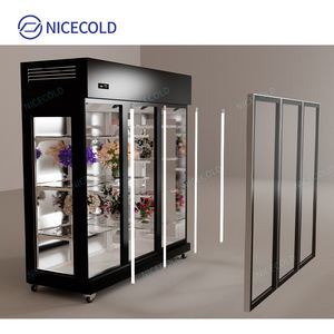 ตู้เย็นกระจก2/3/3ประตูตู้โชว์ดอกไม้ตู้เย็นดีไซน์ใหม่ตู้แช่ดอกไม้สำหรับร้านดอกไม้ - Product Image 3
