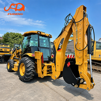Chargeuse-pelleteuse Caterpillar 420F d'occasion, capacité 7 tonnes, mini-chargeuse frontale d'origine, moteur et pompe Cat966H