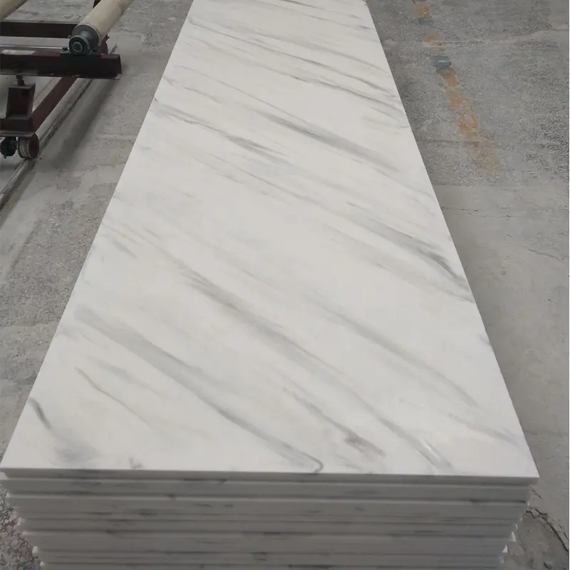 Acrylic Stone Solid Surface Countertop Dresser Imitation Marble Pattern Stone Slab