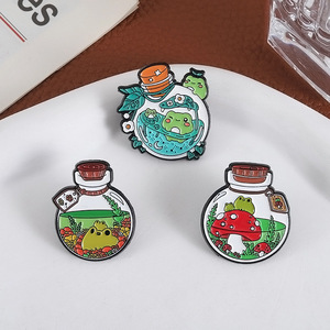 Broche de Animal divertido, insignia de Metal de dibujos animados, bolso creativo, accesorios de ropa, medalla, broche de ropa, accesorios - Product Image 3