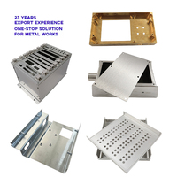 Gabinete Metálico de Acero Inoxidable y Aluminio, Fabricación OEM, Personalizado con Precisión, Estampado, Corte Láser y Doblado