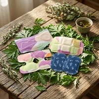 Patch chauffant à la vapeur d'armoise naturelle pour le bien-être des genoux et des pieds