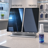 Protecteur d'écran liquide de qualité industrielle A1, nano micro-silice, essence céramique invisible modifiée anti-rayures, Guangdong