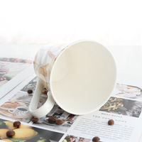 Tasses en céramique de style nordique, vente en gros personnalisée, mugs en porcelaine fine pour cadeaux d'affaires