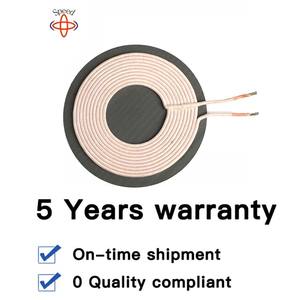 OEM ODM 5uH 25mm Radio Flyback électrique à induction magnétique creuse montre de téléphone intelligent <span class=keywords><strong>Qi</strong></span> standard bobine de charge sans fil inductance - Product Image 2