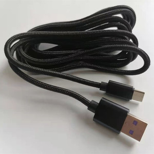 SYYTECH Nylon Type C Data Charging Cable for PS5 Xbox Series X <strong>Switch</strong> <strong>Pro</strong> <strong>Controller</strong> Charger 1m 2m 3m White Black - Product Image 5