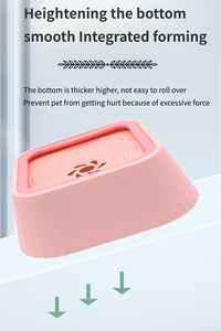 Moderno y Duradero Bebedero para Perros y Gatos con Diseño Sólido, Antideslizante, con Protección para el <span class=keywords><strong>Cuello</strong></span>, Forma Cuadrada, Material PP, Portátil - Product Image 5