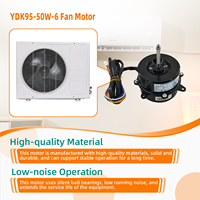 Motor de Ventilador Metálico YDK95-50W-6, AC220-240V, 50HZ, 0.26A, 50W, 850 RPM, CCW, Motor de Aire Acondicionado Interior para Uso Doméstico