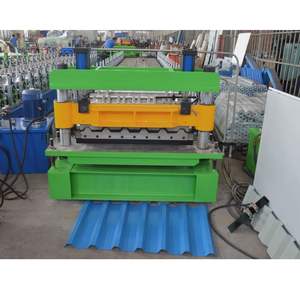 Máquina Perfiladora de Lámina para Techo PBR R U con Acabado PPGI, Máquina para Fabricar Paneles de Revestimiento y Paredes - Product Image 1