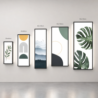 Panneau publicitaire lumineux LED étanche à une face, personnalisé, pour intérieur, mural, éclairé, pour devanture de magasin