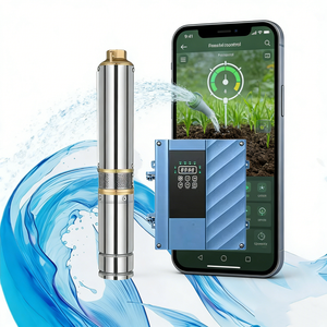 Kit de Bomba Solar Completo con Paneles, 80m de Altura de Elevación para Sistema de Riego de Pozos Profundos Sumergibles - Product Image 2