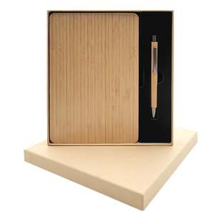 Three in One Luxury Business Gift <b>Set</b>, Premium Executive Customized Logo, <b>Notebook</b> Pen, Vacuum Cup Gift Box <b>Set</b> - Product Image 5