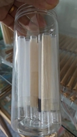 Vente en gros impression personnalisée de logo 78mm 84mm 98mm 109mm 120mm Tube droit vide de papier à cigarettes roulant avec embouts filtre en verre prix
