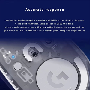 For Logitech G309 Wireless Gaming <strong>Mouse</strong> for Bluetooth Dual-Mode Hybrid Micro-Motion Lightweight Design E-Sports Chicken Macro - Product Image 2