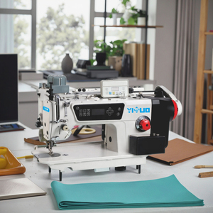 Machine à coudre à plat informatisée automatisée professionnelle YS-5496-PDL pour ateliers de confection de rideaux - Product Image 1