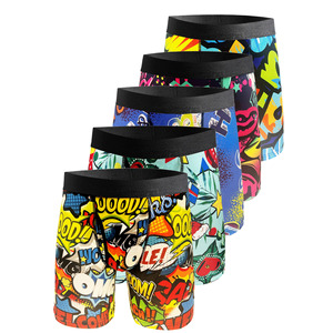 Pantaloncini sportivi <span class=keywords><strong>da</strong></span> bagno sportivi personalizzabili con Logo personalizzabili e traspiranti ad asciugatura rapida per la casa Sport pantaloni <span class=keywords><strong>da</strong></span> bagno con stampa mista bikini - Product Image 1