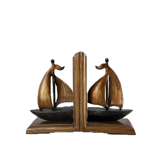 Đồ Trang Trí Cổ Điển Chất Lượng Cao OEM Phong Cách Nghệ Thuật Tùy Chỉnh, Đầu Sách Trang Trí Bookends Cho Trẻ Em Bookends Bằng Nhựa