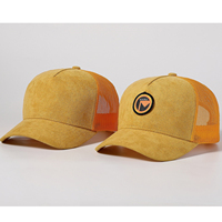 Topi Bisbol Kepar Katun Hitam Elastis Cocok Topi Casquette Kustom