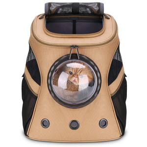 Adjustable Pet Travel <b>Backpack</b> Portable Outdoor Large Space <b>Cat</b> Carrier Small Dog <b>Backpack</b> Double Shoulder Fabric Pet Bag - Product Image 6