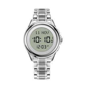 นาฬิกาข้อมือกันน้ำ LCD พร้อมระบบ <span class=keywords><strong>GPS</strong></span> และนาฬิกาปลุก แสดงทิศกิบลัต สำหรับการละหมาดของชาวมุสลิม มาตรฐาน IP67 - Product Image 5