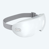 A12 Augen massage gerät Drahtlose tragbare beheizte Vibrations-Augen maske Schlaf hilfe USB Wiederauf ladbare Tiefen entspannung