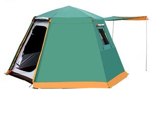 Nouvelle tente hexagonale automatique pour 4/5/6/7/8 personnes, style yourte pour le camping familial - Product Image 3
