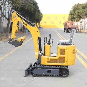 Mini-excavatrice sur chenilles de 1,5 tonne, chargeuse compacte sur chenilles pour travaux agricoles, vergers et construction - Product Image 1