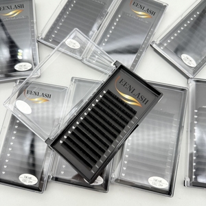 Leenlash chuyên nghiệp Hàn Quốc khối lượng lông mi mở rộng khay 18 dòng Fluffy Cashmere lông mi - Product Image 6