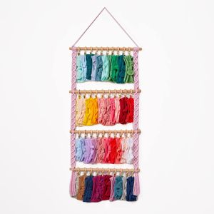 Support pour bandeaux, porte-nœuds pour filles, organisateur de bandeaux en macramé, porte-<span class=keywords><strong>accessoires</strong></span> pour cheveux - Product Image 3