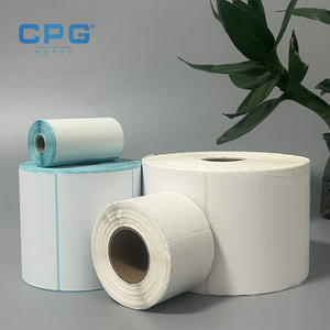 Premium Wholesale Eco Friendly Oil Proof Thermal Label Sticker Roll 50x25 50x30 40x20 4x6 Waterproof Recyclable Shipping Labels - Product Image 1