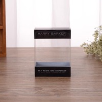 Boîte d'emballage pliable en PVC transparent, impression givrée, forme rectangulaire, épaisseur 0,18 mm, personnalisable, jouet à presser artisanal