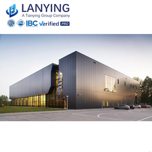 Verzinktes Stahlkonstruktionsgebäude Vorgefertigtes Lagerhaus Werkstatt mit Guter Isolierung - Product Image 1