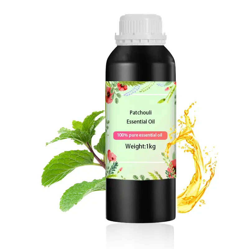 Low Moq Gecertificeerde Natuurlijke Plant Patchouli Etherische Olie Zeep Geurolie Voor Hotel Geur Lichaamsverzorging Parfumerie